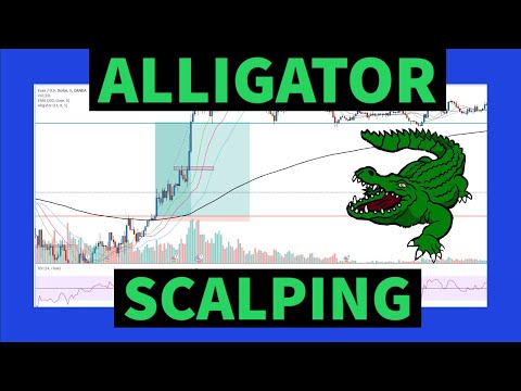 LOW RISK Alligator Scalping Strategy, Scalping Strategy