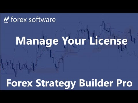 Manage Your License - Forex Strategy Builder Professional, Forex Position Trading Licence