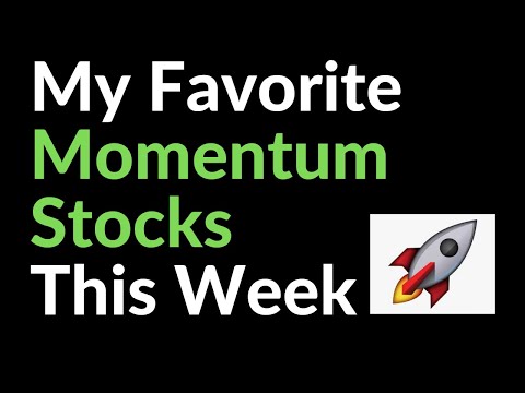 My Favorite Momentum Stocks This Week (15 December 2020), Momentum Trading University