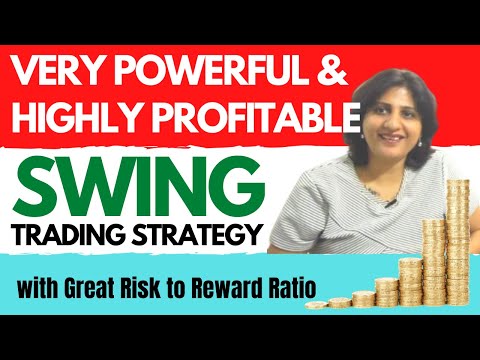 POWERFUL SWING TRADING STRATEGY! With Great Risk To Reward Ratio, Swing Trading Strategies