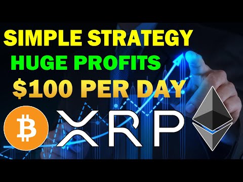 Simple Scalping Strategy to Make $100 a Day Trading as a Beginner | Cryptocurrency Tutorial, Simple Scalping Strategy