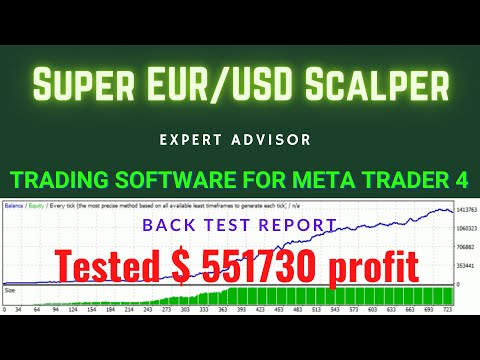 Super EURUSD Scalper! FBS   ECN account  Profit $551730, Ecn Scalper EA