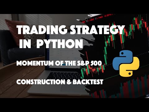 Trading strategy and Backtest in Python [Momentum of ALL S&P 500 stocks], Momentum Trading Code