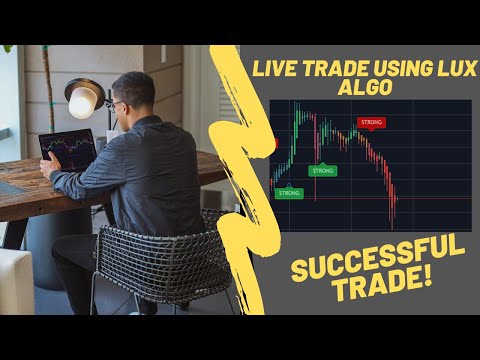 Using ONLY Lux Algo to make a trade! (LIVE TRADE), Forex Algorithmic Trading Free
