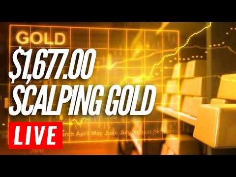 Watch me make $1,677.00 Scalping Gold. FOREX Gold Scalping Strategy., Gold Scalping Strategy