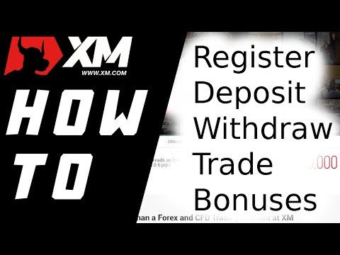 XM.com How To Register/Deposit/Withdraw/Trade/Bonuses Full Forex Tutorial, Forex Position Trading Xm