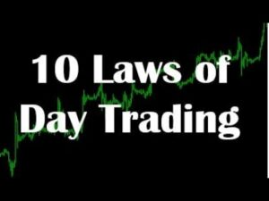 10 Laws of Day Trading