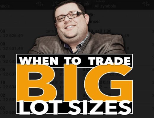 When To Trade Big Lot Sizes In Forex