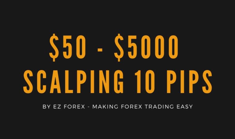 $55 – $5000 WITH THE 10 PIPS A DAY  SCALPING STRATEGY UPDATE | FOREX TRADING 2020