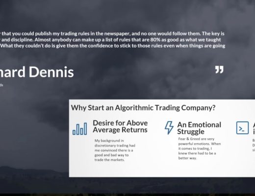 INTRODUCTION TO ALGORITHMIC TRADING