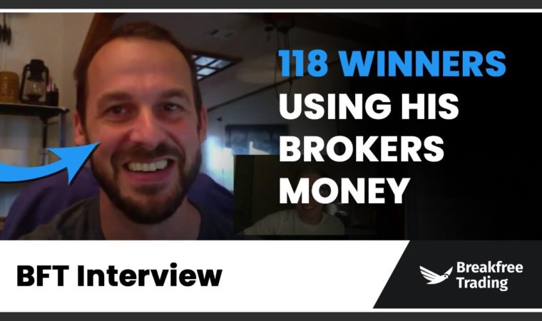 Joshua Scores 118 Winning Trades With Breakfree Trading Algorithm (Using His Broker's Money)