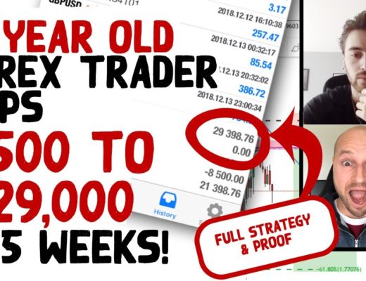 18 yr Old Forex Trader Flips £500 to £29,000 in 5 Weeks (Includes Proof & Trading Strategy)