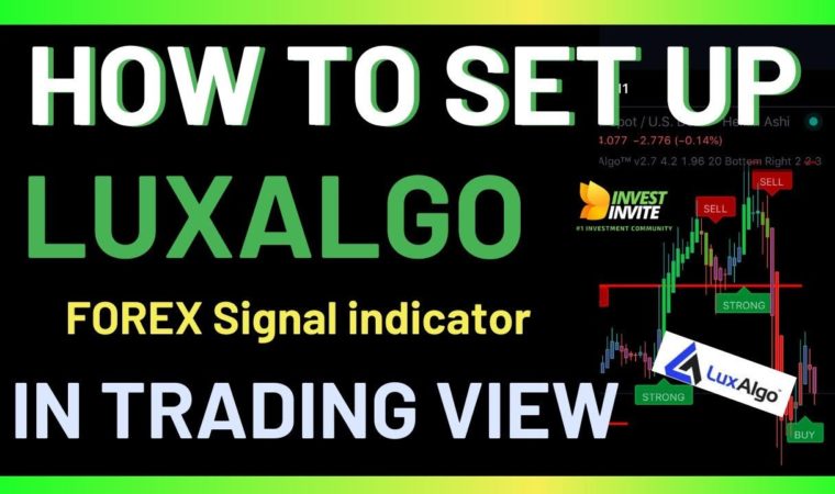 How to SETUP LUXALGO (Forex & Stocks Indicator on TRADINGVIEW) + LuxAlgo giveaway announcement!