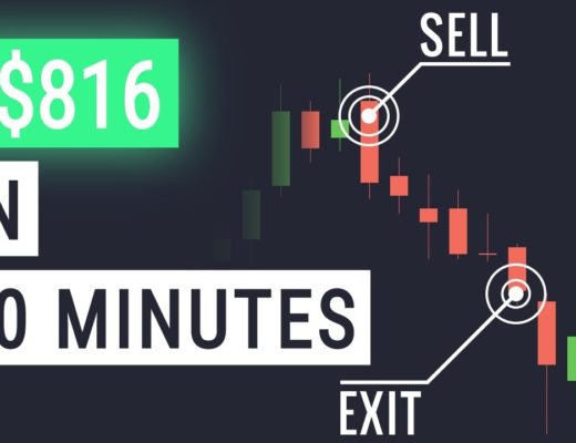 $816 in 30 mins swing trading – see how trading without indicators works