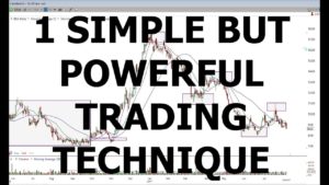 1 SIMPLE BUT POWERFUL TRADING TECHNIQUE