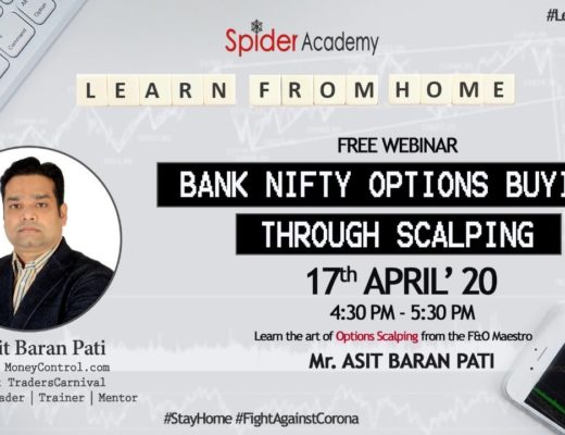 BANK NIFTY OPTIONS SCALPING by MR. ASIT BARAN PATI | SPIDER SOFTWARE