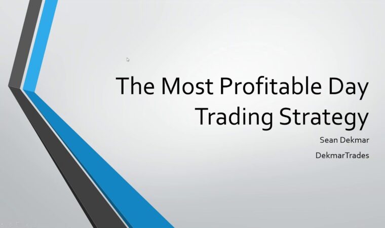 2018 08 15 14 00 The Most Profitable Day Trading Strategy
