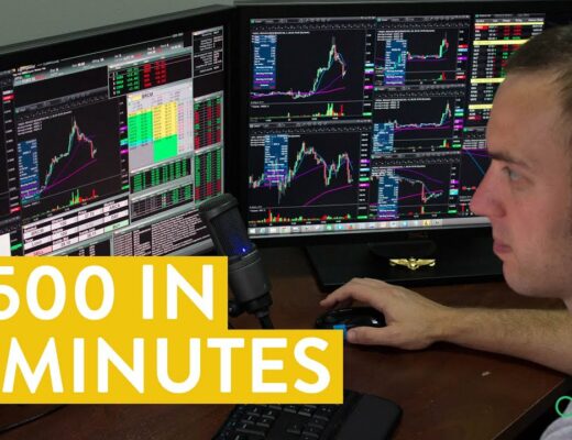 [LIVE] Day Trading | $500 in 9 Minutes. Here's How…