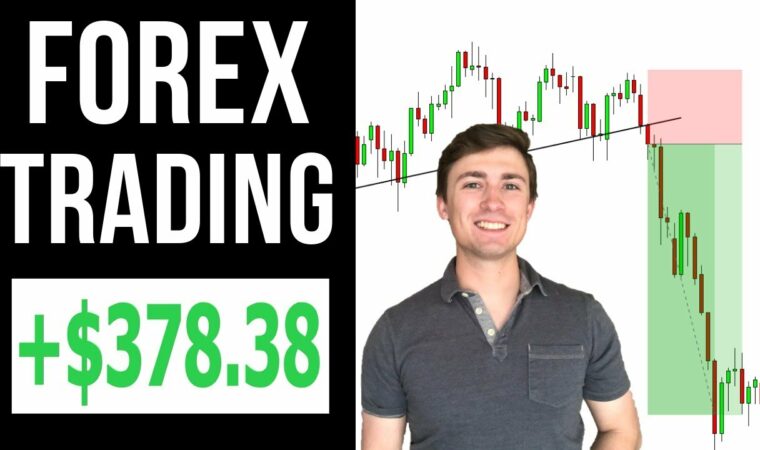 Forex Trading: How I Made +$378.38 Shorting GBP/CAD 💲📉