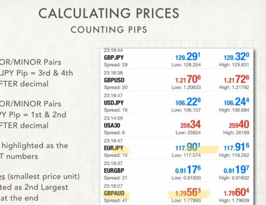 FOREX TRADING – HOW TO COUNT THE PIPS & CALCULATE POSITIONS (2019)