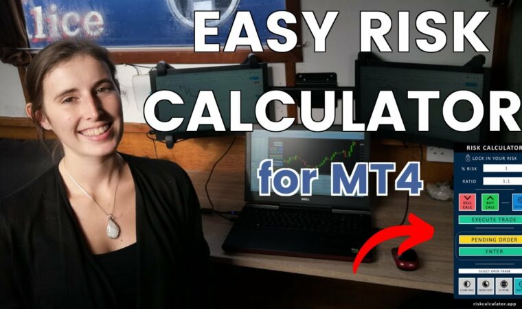 Easy Forex Risk Calculator MT4 (Position Size Calculator)
