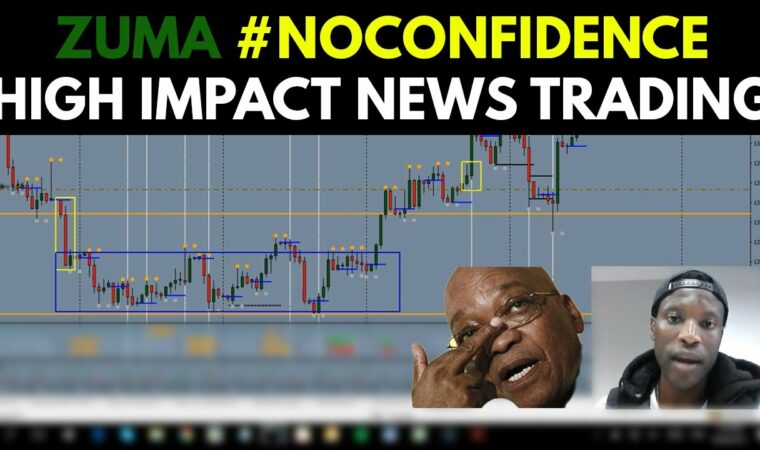 Forex Trader Cashes In On Zuma #noconfidence Vote (High Impact News Trading)