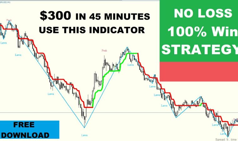 Best Scalping Strategy | Trend Forex Indicator | 100% Win Rate Strategy | Test Now Part – 1