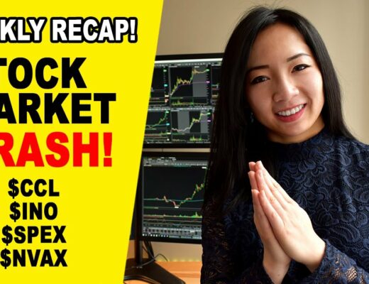 Day Trading Stock Market Crash $INO $SPEX $AIM $OPK $CODX Weekly Recap