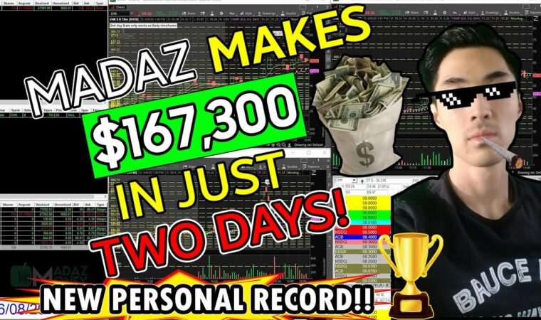 EPIC DAY TRADING – DAY TRADER MADAZ MAKES +$167,300 ON $CHK $IMRN IN TWO DAYS – NEW PERSONAL RECORD!