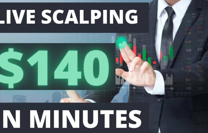 Day Trading Futures – $140 in Minutes Online from Home I Live Scalp Trading