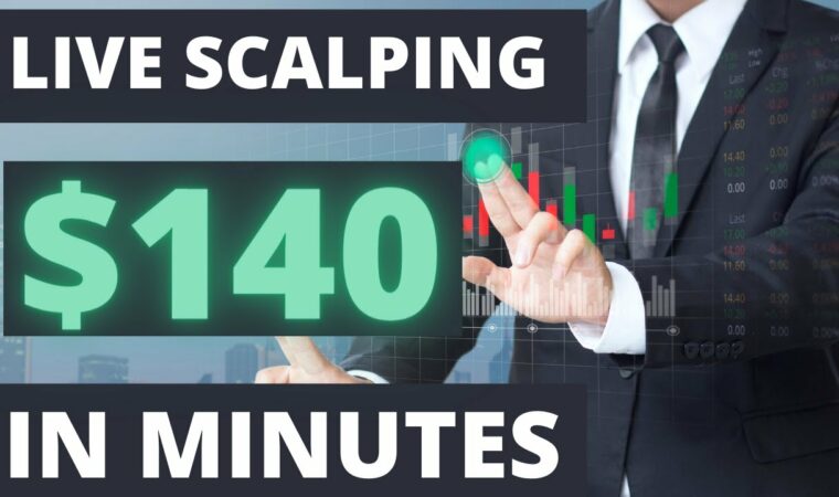 Day Trading Futures – $140 in Minutes Online from Home I Live Scalp Trading