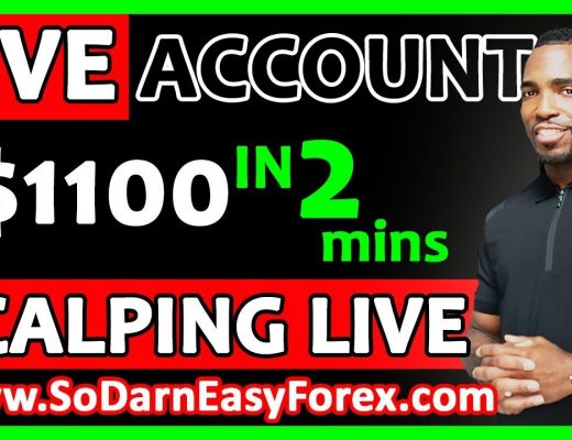 $1100 IN 2 MINS Scalping LIVE  – So Darn Easy Forex™ University