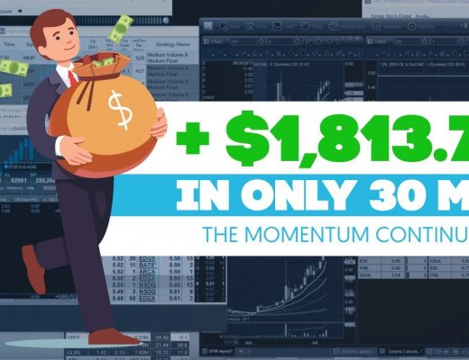 Momentum Continues +$1,813.72 in 30min