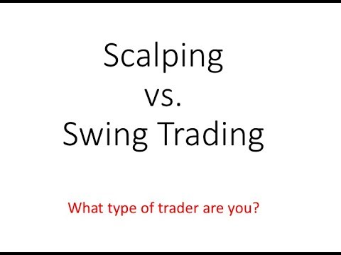 Scalping vs. Swing Trading  l What type of trader are you?