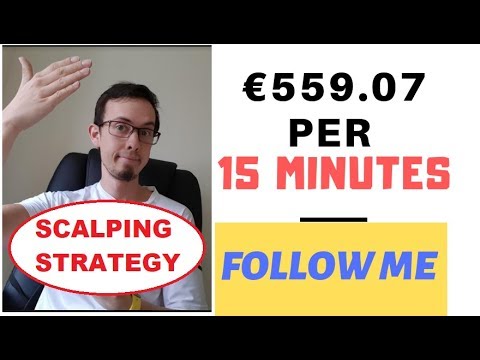 WATCH ME SCALP (LIVE) €559.04 in 15 minutes (BEST SCALPING STRATEGY)