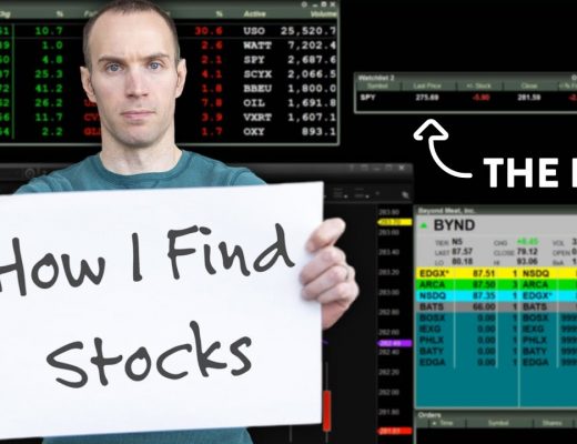 How I Find Stocks to Trade (Day Trader Strategy)