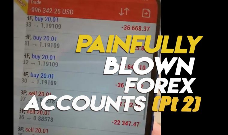 😂😂😂PART 2 – FOREX ACCOUNTS BLOWN – FOREX BROKERS MAKING MONEY FROM FOREX TRADERS