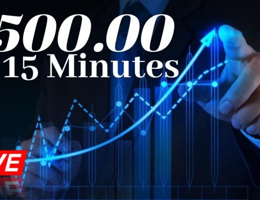 $500 in 15 Minutes using Forex Scalping Strategy & Fibonacci Tool
