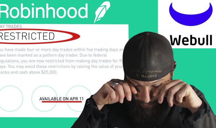 Pattern Day Trader (broken FINRA rules) Equity Maintenance Call LOCKED out of Robinhood (OK Webull)