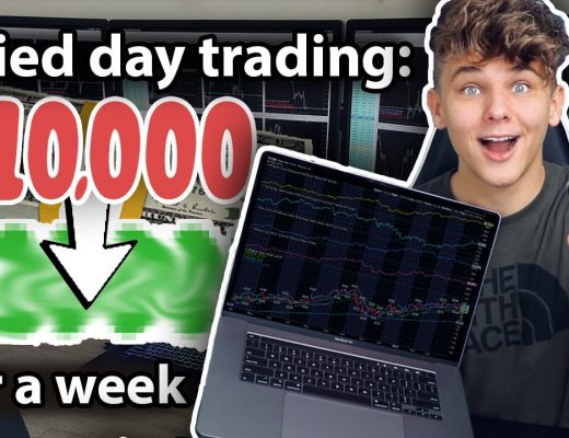 I Tried Day Trading With $10,000 For a Week (Complete Beginner)