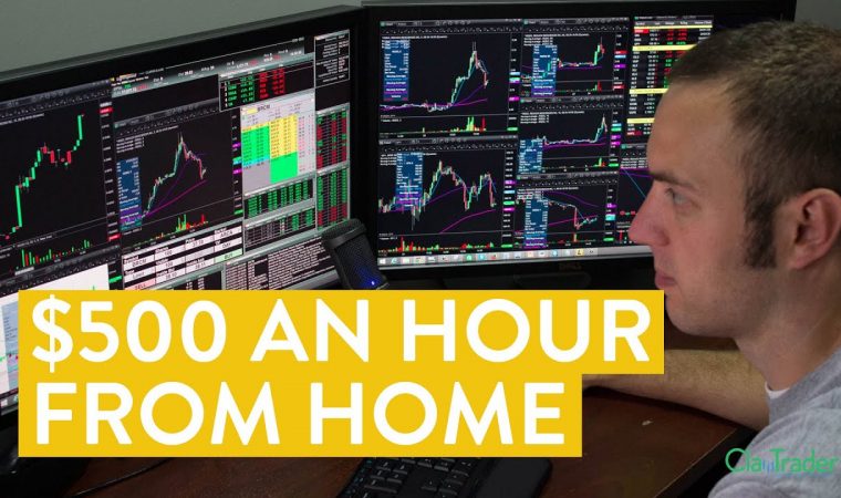 [LIVE] Day Trading | The $500 Hour Working From Home