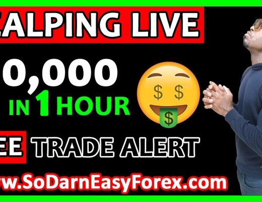 (LIVE TRADING) $10,000 IN 1 Hour Scalping Live – So Darn Easy Forex™