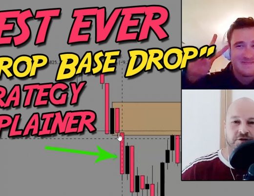 Best EVER Supply & Demand Zone "Drop Base Drop" Strategy Explainer