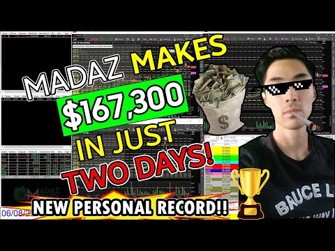 EPIC DAY TRADING - DAY TRADER MADAZ MAKES +$167,300 ON $CHK $IMRN IN TWO DAYS - NEW PERSONAL RECORD!, Madaz Scalping