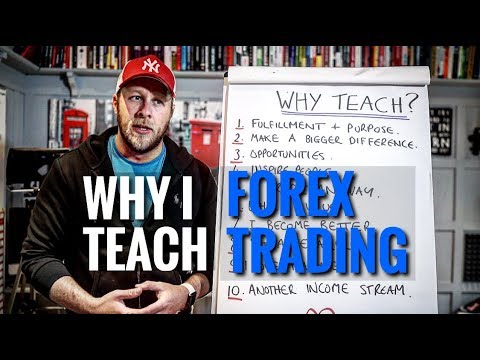 FOREX TRADING - Why I Teach, Forex Event Driven Trading YOUTUBE