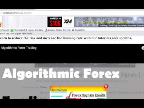 Forex Signals, Market Trends Algorithmic Forex Signals Trading