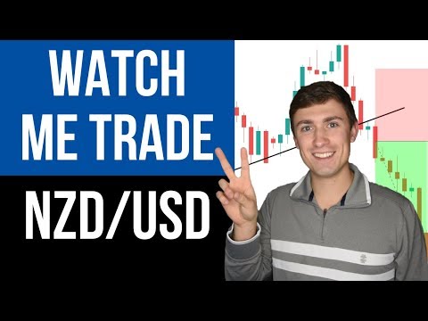 Forex Trading Live: How I Made an Easy $299.00 Trading NZD/USD 📈💰, Forex Momentum Trading Zn