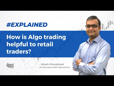 How is Algo trading helpful for retail traders? #AlgoTradingAMA, Retail Forex Algorithmic Trading