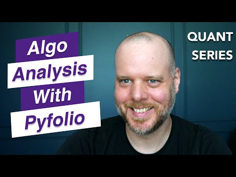 How to Analyze Trading Algorithm Performance in Python | Quant Series Part 2, Forex Algorithmic Trading With Zipline