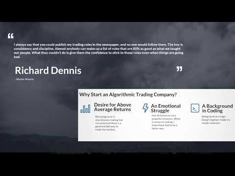 INTRODUCTION TO ALGORITHMIC TRADING, Forex Algorithmic Trading Net